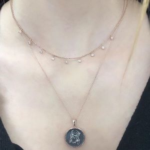 Diamond choker .25ctw diamond necklace